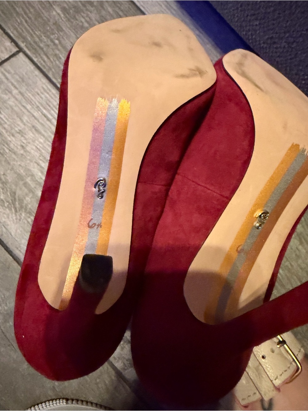 Sam Edelman Women's Hazel Pump, French Merlot - Picture 4 of 4
